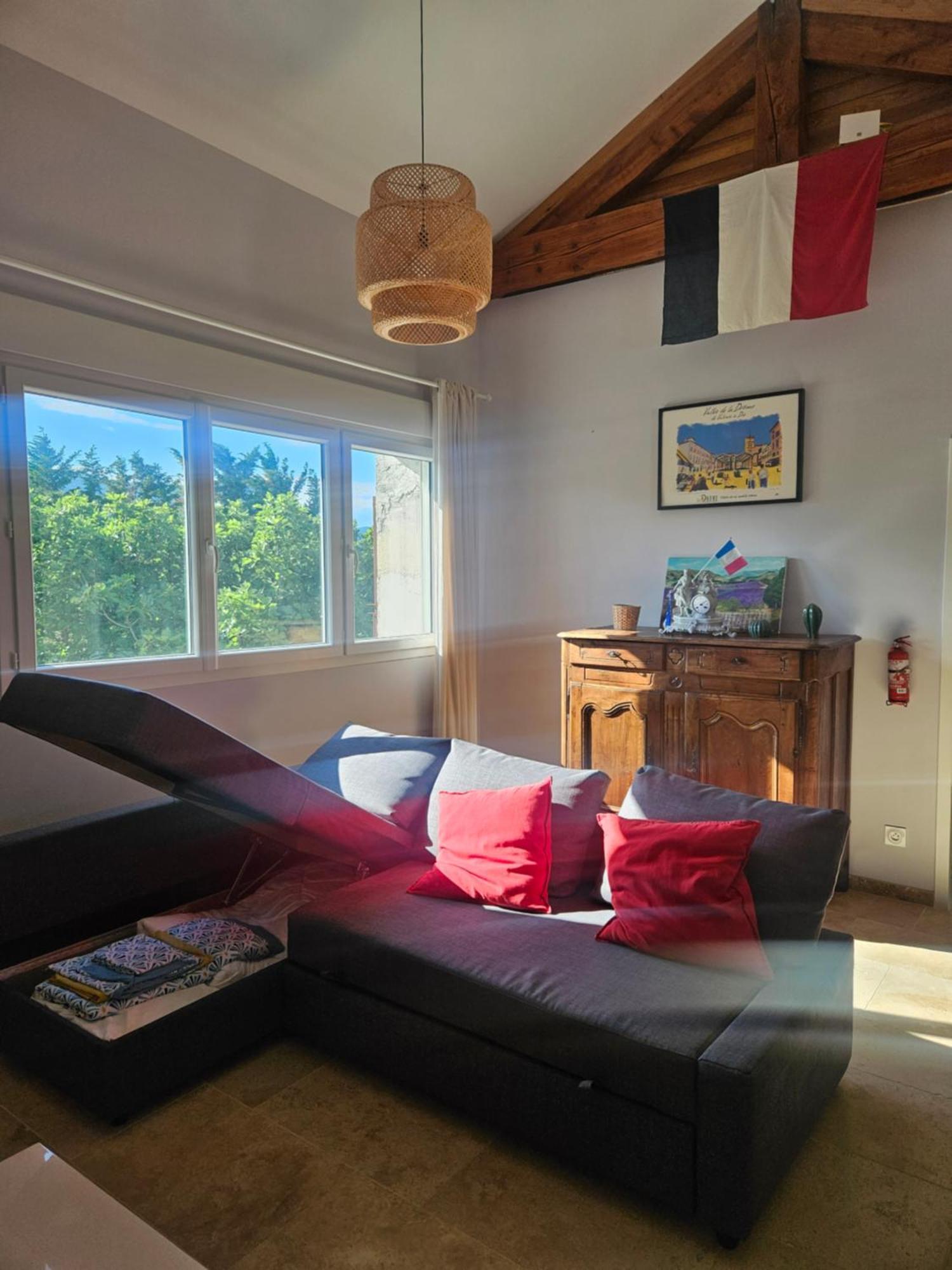 Le Rubiz Apartment La Coucourde Bagian luar foto